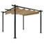 Amay 3m x 3m Metal Party Tent-269114075