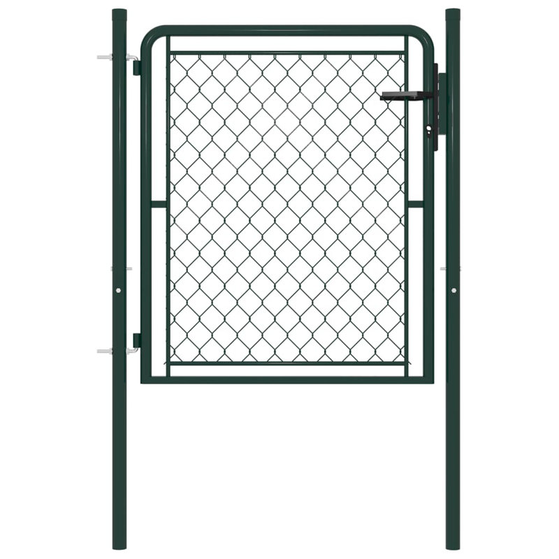 Torr Metal Gate, 150cm H x 100cm W, Green