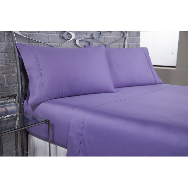 Ensemble de draps 500TC, Grand, Violet