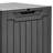 Edrosie Inc 22'' W 31 Gallons Water Resistant Resin Lockable Deck Box-101872827