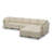 Wylodene 9-Piece Reversible Modular and Standard Velvet Sectional with Storage-1738145325
