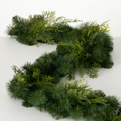 72'' in. Faux Fir Garland