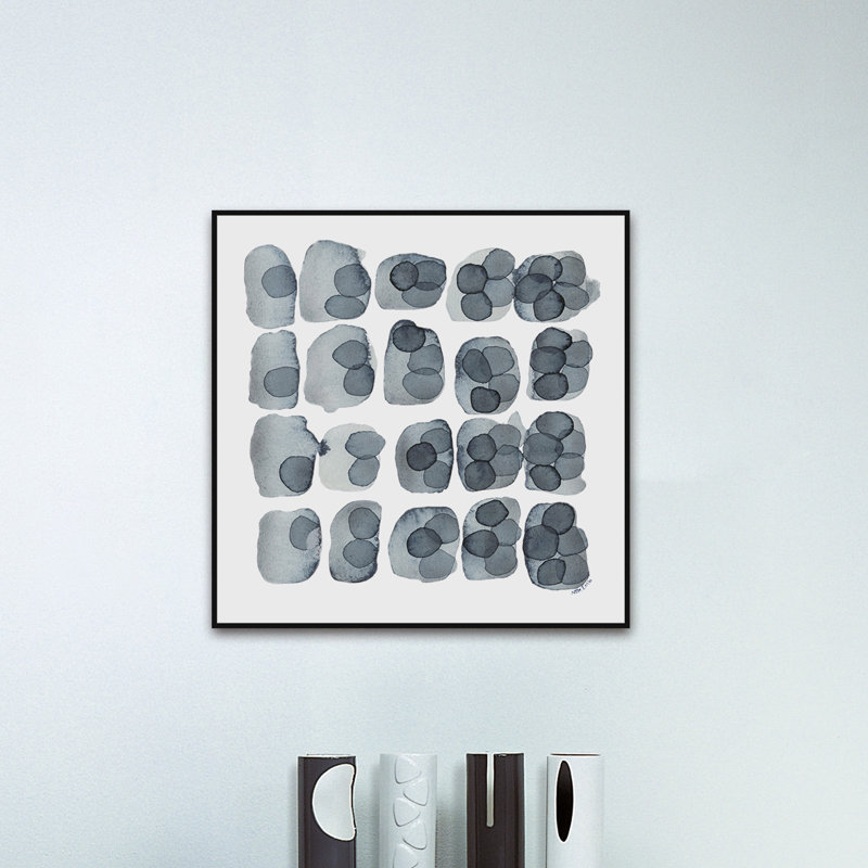 " Indigo Five ", 24" H x 24" W x 1.5" D