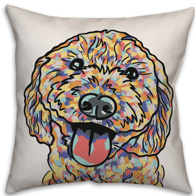 Coussin doodle 
