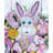 Easter Rabbit With Egg Spring Wreath