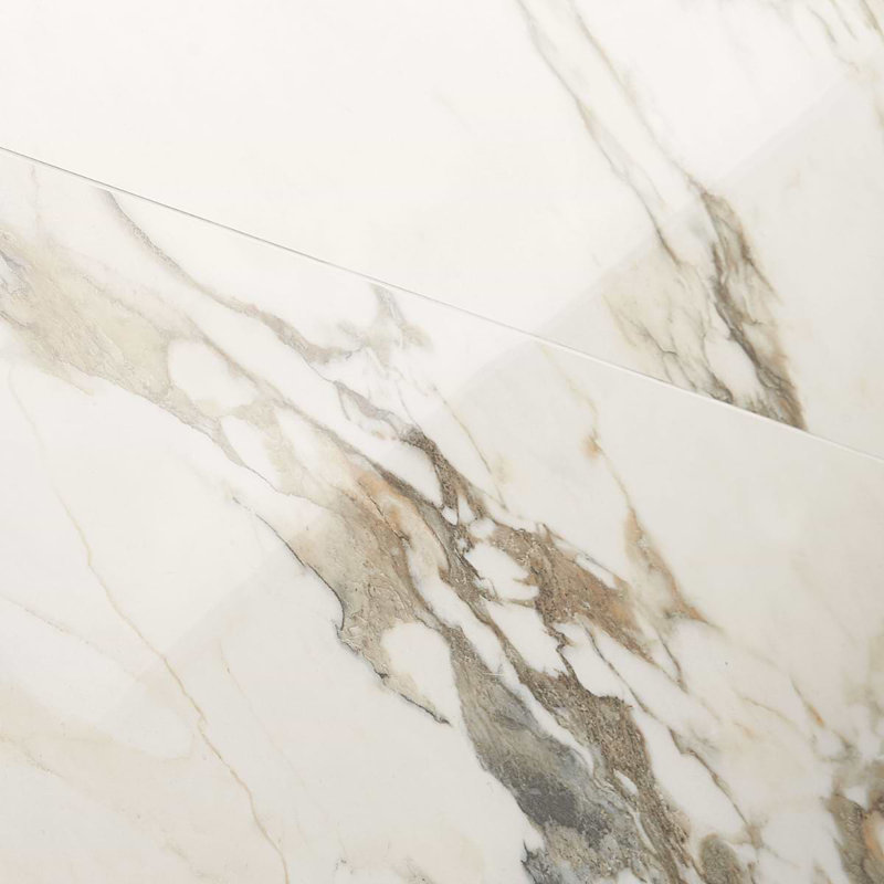 Dreamstone 24X48 Polished Porcelain Tile, Calacatta Rustico Polished