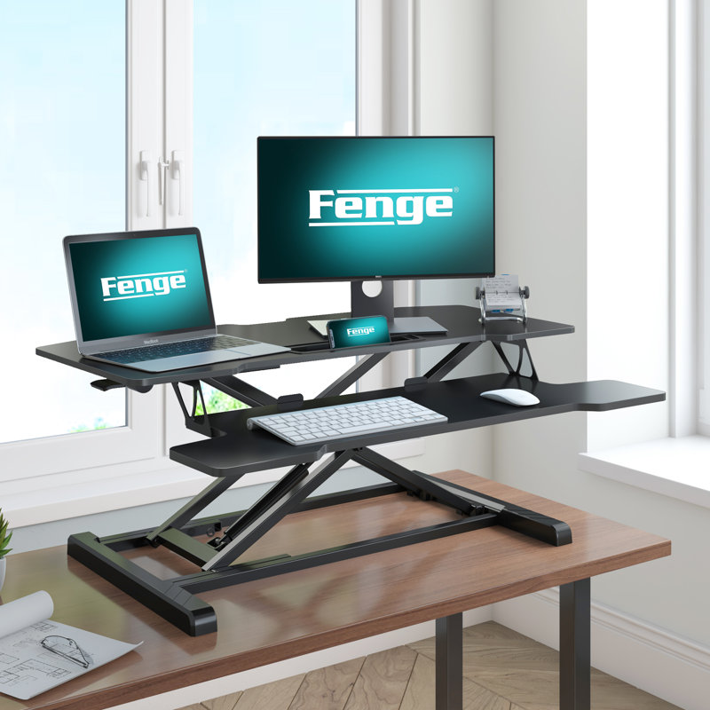 Bureau debout à hauteur ajustable