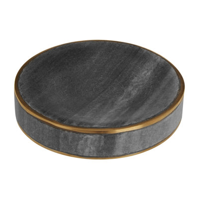 Susanna Marble Soap Dish Bathroom Tray Tumbler
