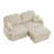 Chenille crème beige