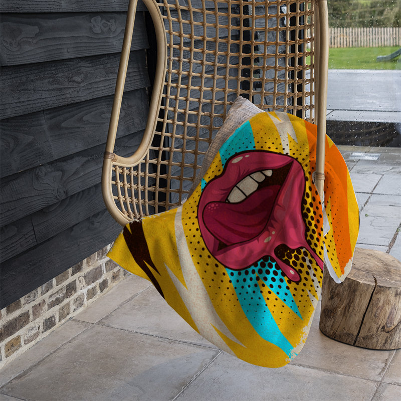 Donenfeld Plain Weave / Muslin Throw Blanket