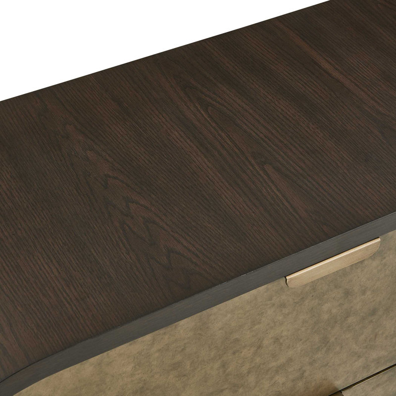 Uttermost Byrams 3 Drawer Oak Chest