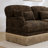 Movable Ottoman Leopard Chenille Sofas, Modern Modular Couch For Home
