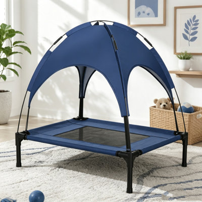 Lit pour animal de compagnie, lit pour chien portatif surélevé