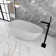 55'' x 28.35'' Freestanding Soaking Acrylic Bathtub