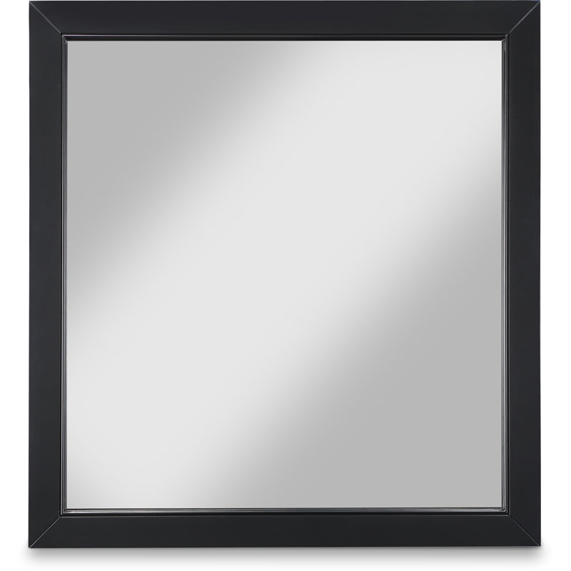 Miroir d'appoint Poulan, Noir