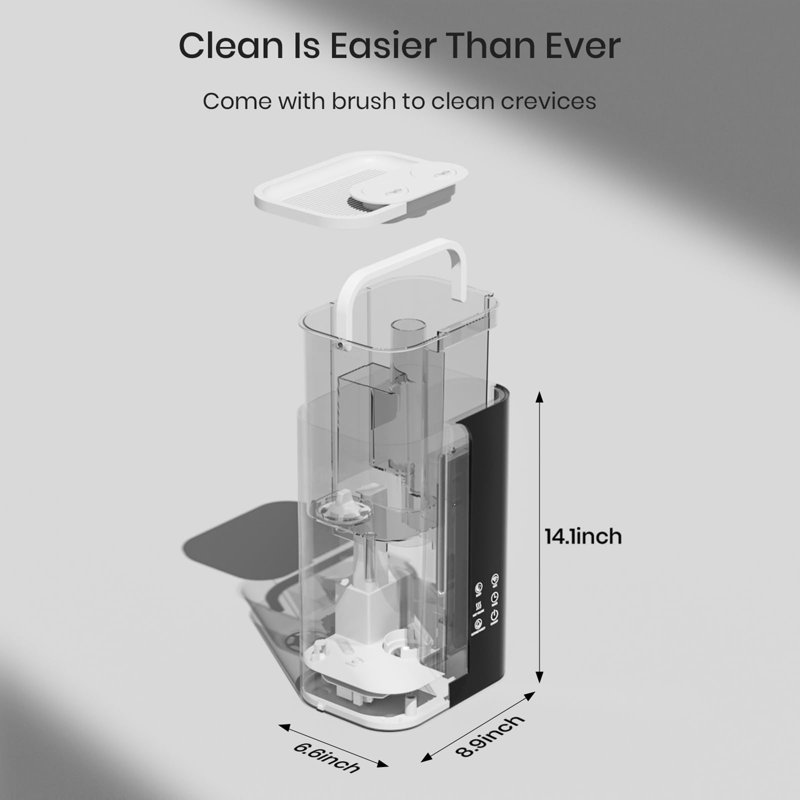 Top Fill 5L Large Room Smart Humidifier, White