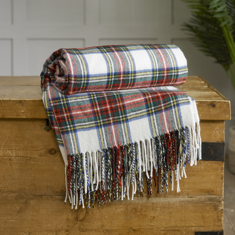 Plain Weave / Muslin Throw Blanket, Copper