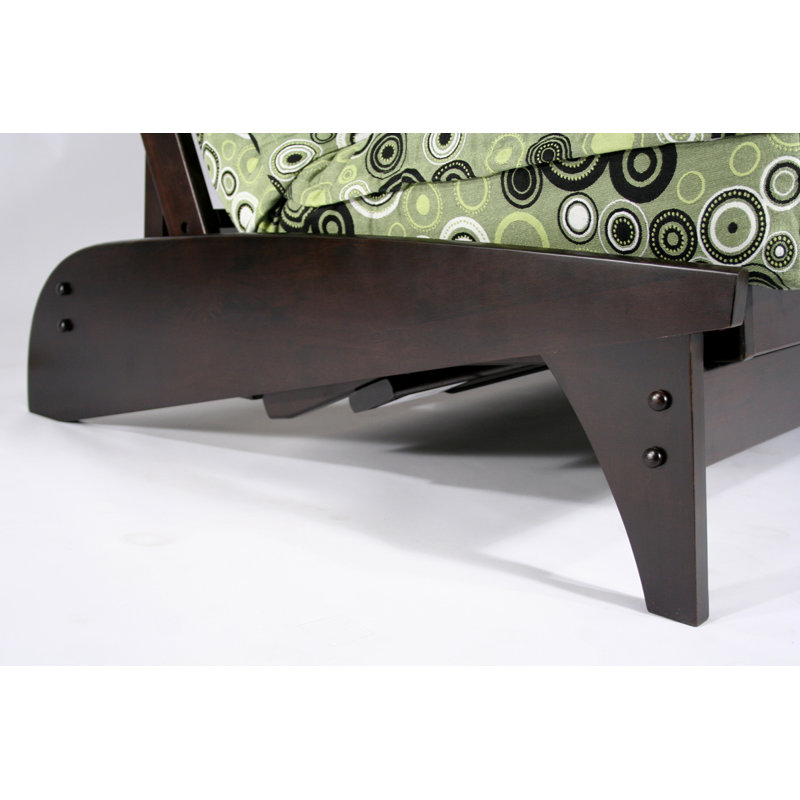 Base de futon 82 po Ebaristo, Noyer noir, Double