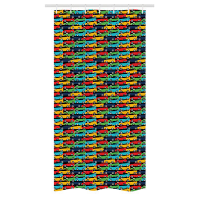 Domien Shower Curtain with Hooks Included