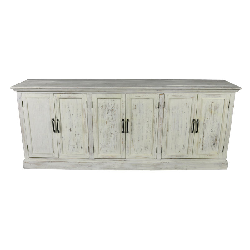 Bretz 91'' Solid Wood Sideboard