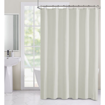Hotel Style Heavy Duty PEVA Shower Liner, 72" x 72"