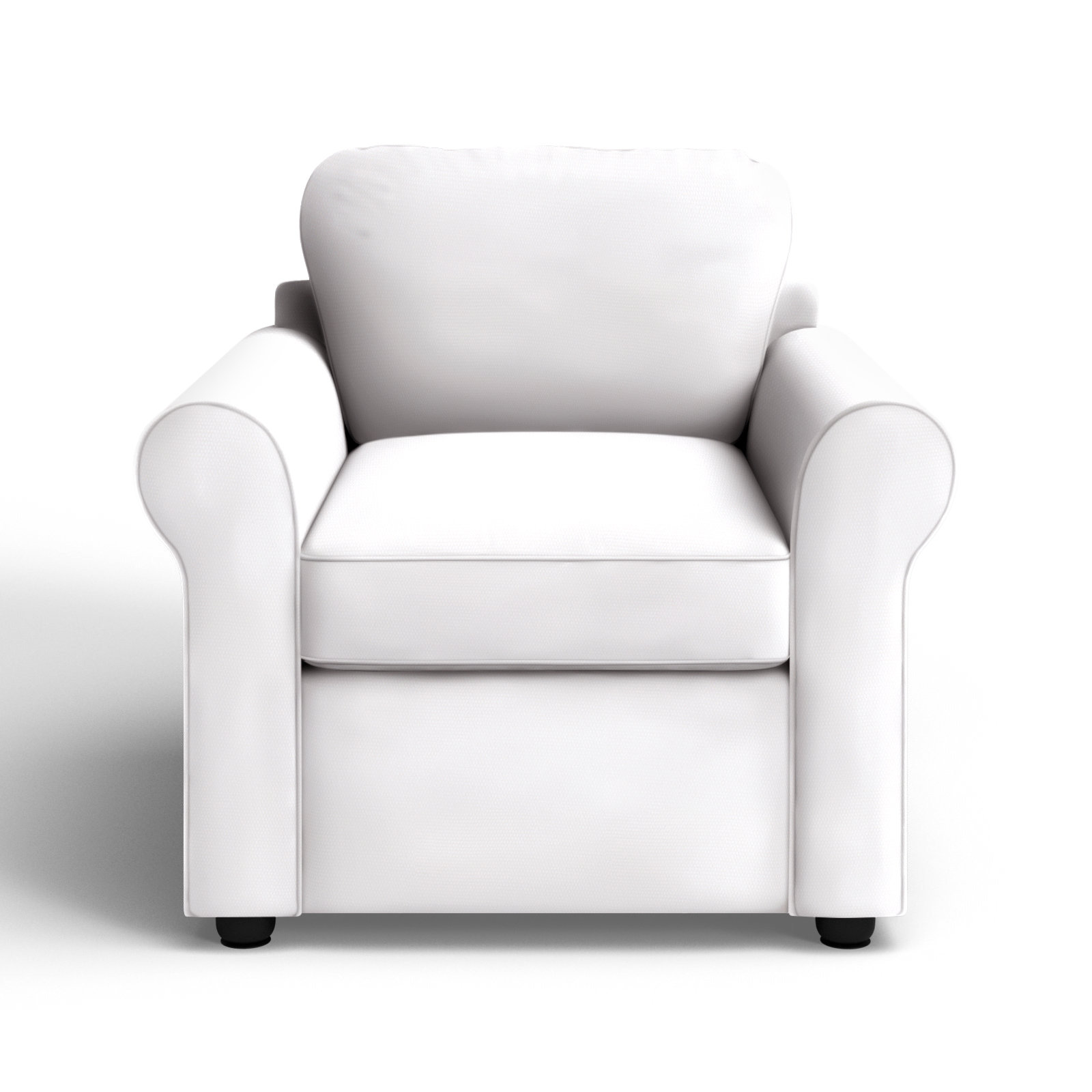 Warrington Armchair, Canvas White Sunbrella® Canvas