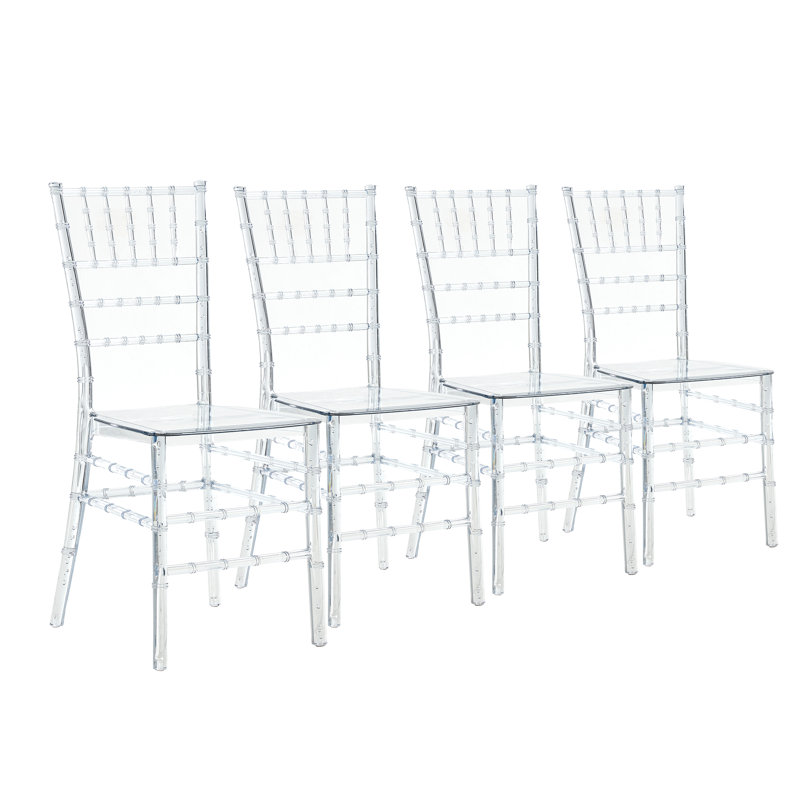 Chaise d'appoint H 31 po Lowyn (ensemble de 4)