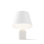 Dude Table Lamp (Carrara ) w/ Matte shade