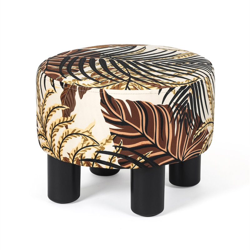 Alstone Velvet Ottoman