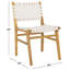 Chaise d'appoint en cuir Alston-1220696270