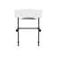 Cheviot Products Évier de salle de bain Essex 24 po avec débordement et base console en métal 31 po-17756041-17756036
