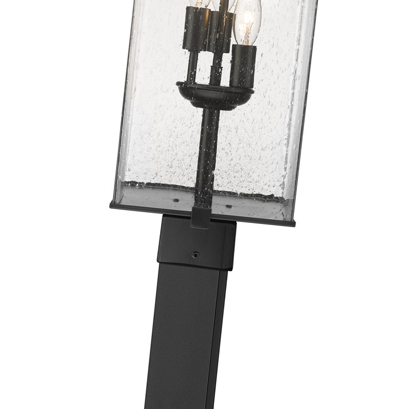 Ahmauri Seeded Lamp Post (Full), 120.25" H x 9.25" W x 9.25" D