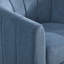 Chaises d'appoint pivotantes avec rangement, base en chenille pour maison moderne