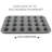 Kitchen Details 24-Cup Non-Stick Mini Cupcake Pan