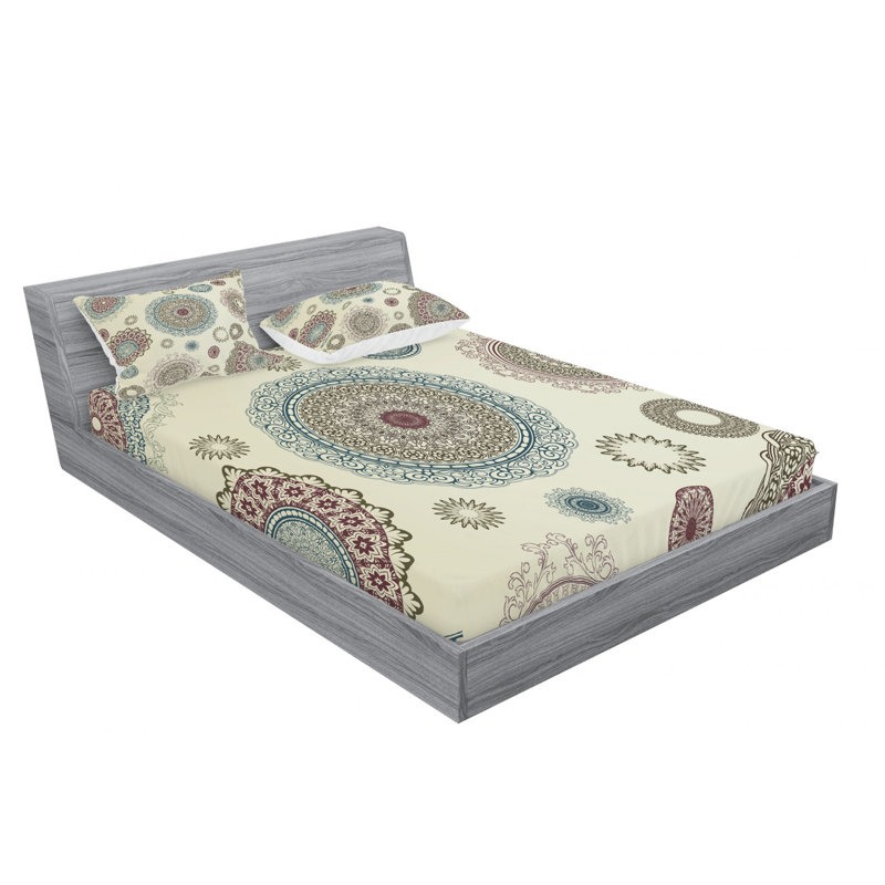Microfiber Sheet Set, Full Sheet Set with Fitted Sheet