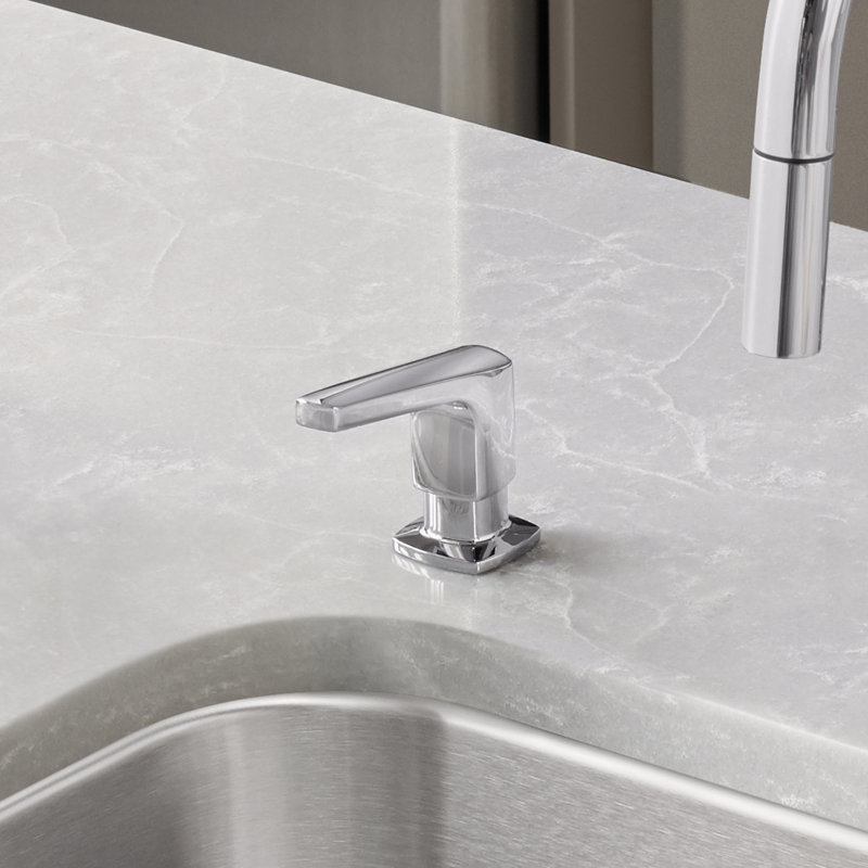 Rivana Soap Dispenser - Chrome, Polished Chrome
