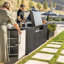 Blackstone Outdoor Kitchen Corner Cabinet with Double Doors and Interior Shelving
