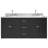 Hamlet 73'' Double Bathroom Vanity with White Quartz Top-60199498