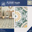 Ezra Yellow 30.48 x 30.48cm Self-adhesive Vinyl Floor Tiles Pack 10 (0.93sqm)