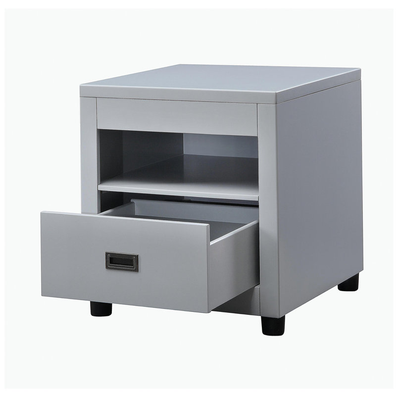Table de bout Eleanor Dove Grey Finish