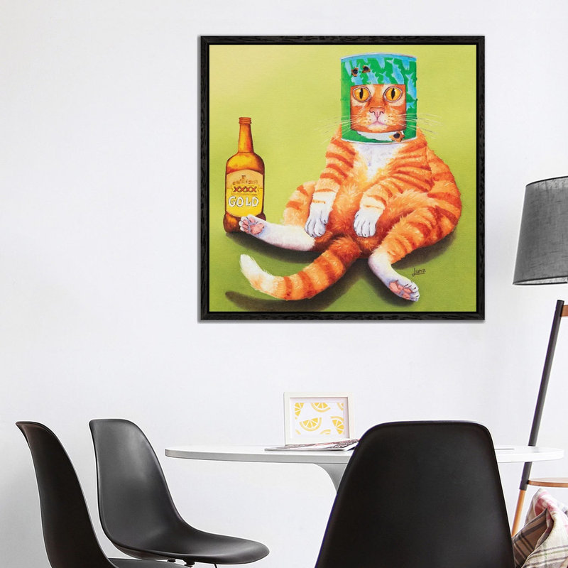 Deene by Art Mirano - Gallery-Wrapped Canvas Giclée on Canvas, 45.72 cm H x 45.72 cm W, Black Framed