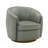 Seraphina Top Grain Leather Swivel Barrel Chair-1715024804