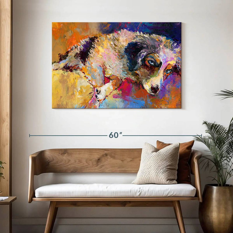 Marley, 30" H x 45" W