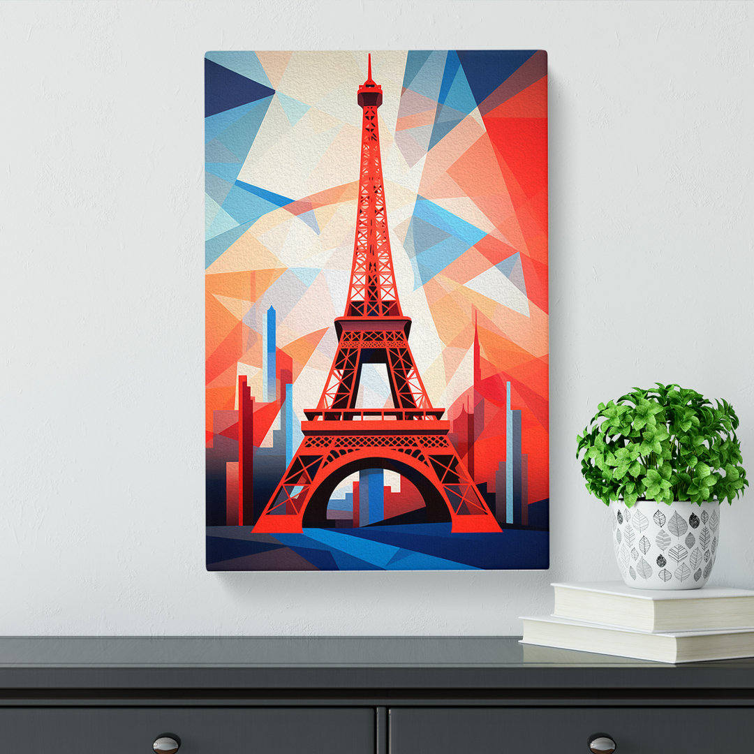 Eiffel Tower Constructivism No.3 - Art Prints