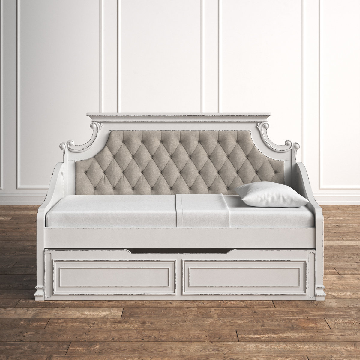 Laurel Foundry Modern Farmhouse® Colchester Twin Daybed with Trundle ...