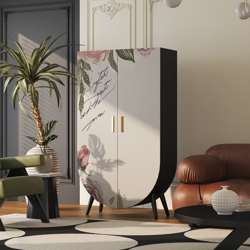 Garde-robe moderne et simple de style français