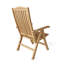 Folding Teak Patio Dining ArmChair
