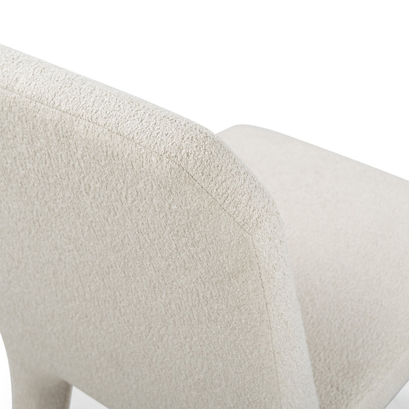 Chaise d'appoint Iyaas, Brun clair