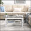 Table basse rectangulaire en verre trempé pour le salon, table basse pour la salle d'attente, table basse d'appoint moderne avec pieds en miroir en acier inoxydable, plateau de table en verre avec tablette inférieure, H 18 po, argent