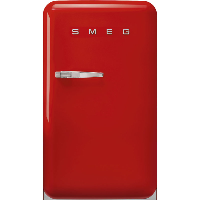 SMEG Réfrigérateur noir 21,44 po 4,48 pieds cubes Energy Star, Oui, Rouge